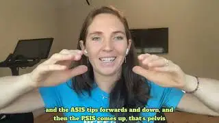 Pelvic tilt position and sciatica pain.