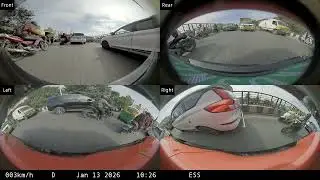 BE6 EV CAMERA 360 DEGREE AUTO RECORDING ON DRIVE