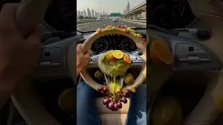 Liquid Jell Steering #asmr #car #design #fruit #steeringwheel