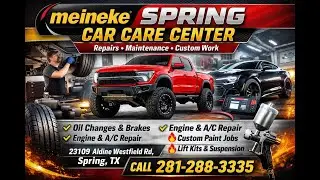 🚗 Meineke Spring Car Care Center &ndash; Your One-Stop Auto Shop 🔧