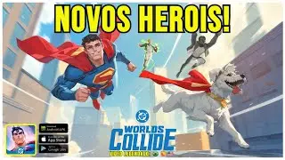 SUPERMAN DA DCU CHEGOU || DC WORLDS COLLIDE