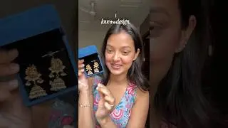 Gold kitna *MEHENGA* ho gaya hai😱Bought *GOLD* earrings as a 28yr old🤣#gold #earrings