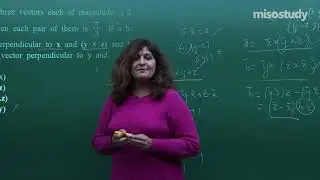 JEE Mathematics | 26. Vector Algebra | JEE Advanced Questions Exercise | In Hindi | By Misostudy
