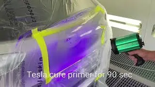 Glasurit 151-170 UV Primer demo @ Hume Bodyworks