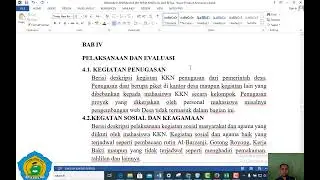 URAIAN LAPORAN KKN STMIK LOMBOK