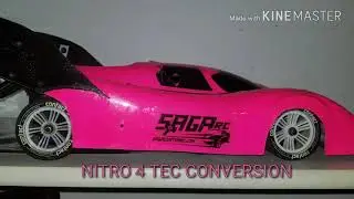 130 mph*** 4 tec conversion and fun with criptic custom rc