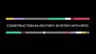 Construction Inventory System with RFID