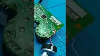 Fixing membrane in Playstation 2 controller.