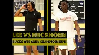 Caleb Holt & Buckhorn DEFEAT Lee in Area Championship!!!