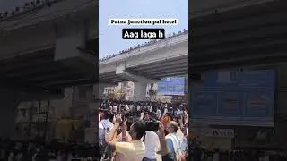 patna junction ke samne pal hotel ka drish 😭😭😭😭😭😭😭#viral #youtubeshorts #trending