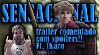 PERCY JACKSON TEMPORADA 2 TRAILER FINAL COMENTADO COM SPOILERS!!!!