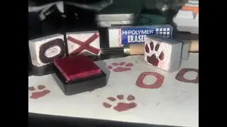 How To Make Ink Press Stamps. Easy DIY Fun!