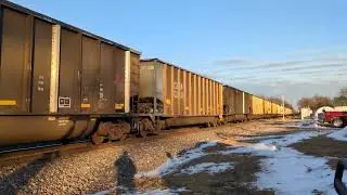 UP 7875 Leads CWSNA At Maple Park Illinois
