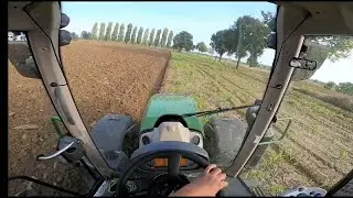 Cab View | Fendt 310 Vario S4 + Trivomere Moro Warrior Aratura|Plowing