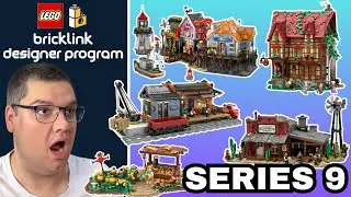 ОБЪЯВЛЕНЫ ФИНАЛИСТЫ набора LEGO Bricklink серии 9!