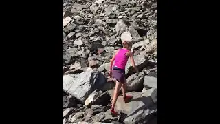 La dura pujada a l'Skyrace Comapedrosa 2017