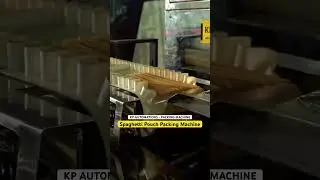Spaghetti pouch packaging machine - flow wrap packaging machine - pouch packing machine #spaghetti