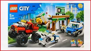LEGO 60245 City Police Monster Truck Heist Speed Build Review