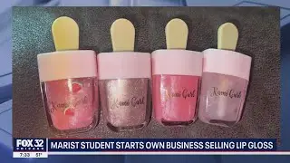 Marist student starts own business selling lip gloss