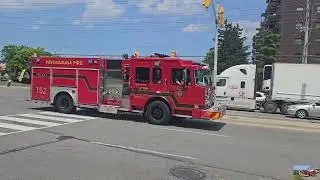 Mississauga Fire Pumper 106 & Peel Regional Paramedics Responding
