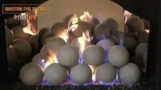 Graystone Fyre Spheres for RealFyre Gas Log Sets