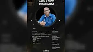 RADJESH JAGROEP- The 90`s jukebox Khanna Ft. The Juniors Suriname