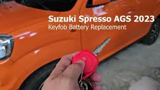 Suzuki S-Presso Key Fob Battery Replacement | Quick & Easy DIY! 🔋🔑