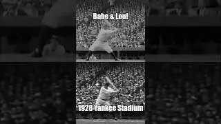 1928-05-29 Babe Ruth Lou Gehrig HOME RUN TWINS! #baseball #baseballhistory #baseballhalloffame #mlb