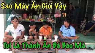 QXTV-M&oacute;n Ăn Tuổi Thơ.  !!  Thử Th&aacute;ch Ăn Đ&aacute; B&agrave;o ,Người Chiến Được 500k$.