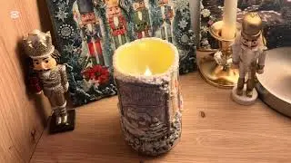 ❄️Christmas decoupage candle, easy to make. Nutcracker, Mixed media, Shabby Chic, DIY❄️#decoupage 