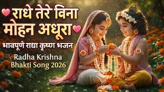 💖 राधे तेरे बिना मोहन अधूरा 💖 | Heart Touching Radha Krishna Bhajan | 2026 New Bhakti Song | #radha 
