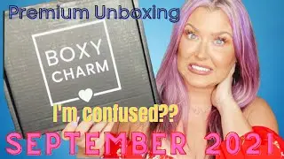 September 2021 Boxycharm Premium Unboxing | I'M CONFUSED | HOTMESS MOMMA MD
