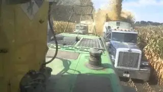Making Cow Feed with a John Deere 7950 Chopper