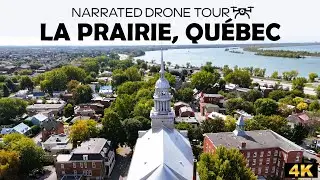 ⚜️ Spectacular 4K Aerial Tour of La Prairie, Qu&eacute;bec 🌄 | DJI Mini 4 Pro 🇨🇦