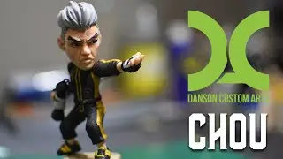 Sculpting Chou from Mobile Legends | Polymer Clay Sculpture