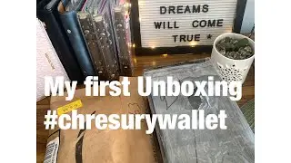 #2 My First Unboxing #cashenvelopewallet  #canadiancurrency #chresurywallet