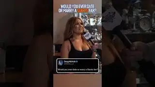 Asking Dodgers Fans If They Would Date A Giants Fan🤣👀 #baseball #shorts