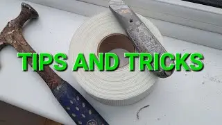 plastering tips and tricks. beads and scrim hacks