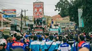 Buruh Purwakarta bersatu turun ke jalan menuntut upah layak 2026
