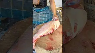 Amazing Work!! Perfect Pangas Fish Cutting Skills by Expert Fish Cutter || #shorts #fishcutting