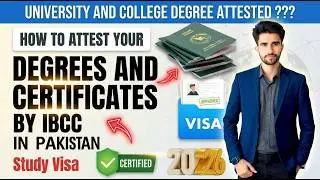 Study Visa Ka Liya Documents Kider Sa Attested Karwata He ? | Matric To University Documents ?