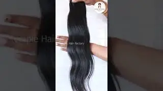 Temple Silky Straight hair extensions | Temple hair factory