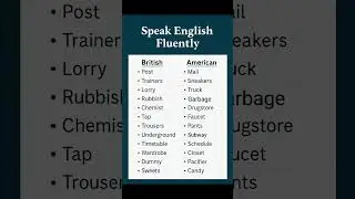 British vs American English! 🇬🇧 ➡️ 🇦🇺 Speak like a Pro! 🗣️📚