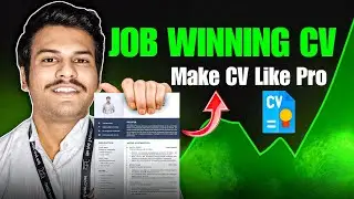 Job Winning CV | Make CV Like a Pro