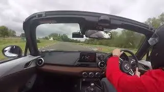 2019 Mazda MX5 Miata ND2 HKS GT2 Supercharger at Curborough Sprint Course