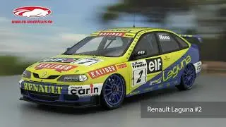ck-modelcars-video: Renault Laguna #2 BTCC Champion 1997 Alain Menu OttOmobile
