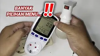 REVIEW...! TEST UJI ALAT UKUR DAYA LISTRIK WATT METER | POWER METER #unboxing #diy