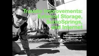 TRAVATO Class B RV   Improvements: Ext STORAGE, SUSPENSION & INTERNET   |  Vanlife in a Travato GL