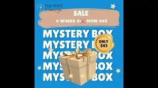 Wine Mystery Box Sale - 4 Bottles for ONLY $45