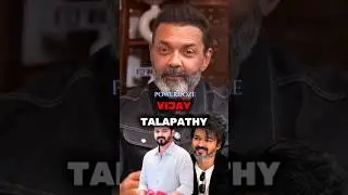 Bobby deol on Vijay - He is a huge star | #shorts #vijaythalapathy #tamil #bobbydeol #kollywood